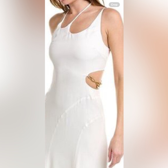 JONATHAN SIMKHAI cream gown, dress NEW WITH TAGS Size 4 - Picture 3 of 6